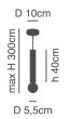 SE21-BL-5-BL2 ADEPT TUBE BLACK Black Pendant+ HOMELIGHTING 77-8671