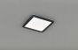 Πλαφονιέρα Οροφής IP44 Μαύρο Ματ 30xH3cm LED 16w 3000K 1900lm Switch Dimmer Trio Lighting Camillus R62931832