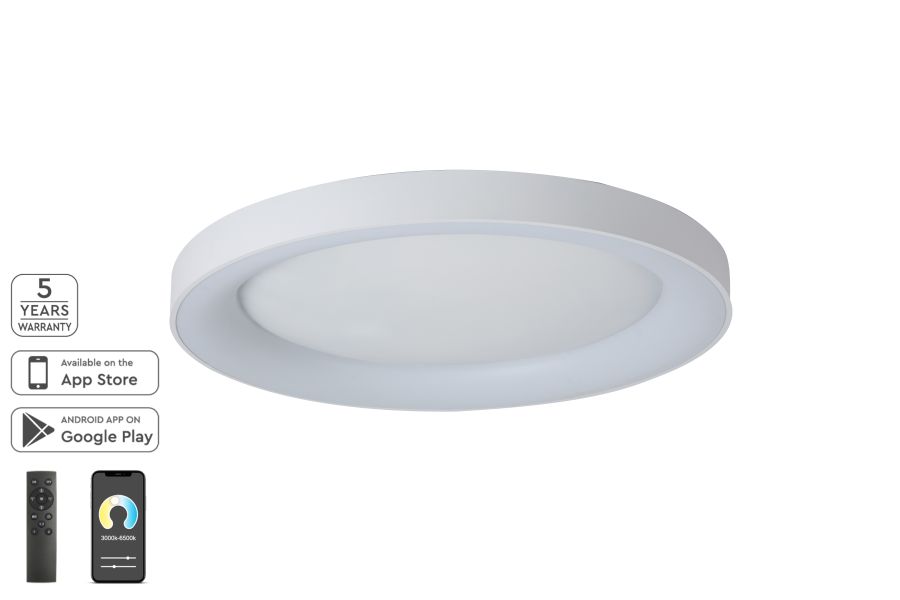 SE LED SMART 80 AMAYA CEILING WHITE HOMELIGHTING 77-8156