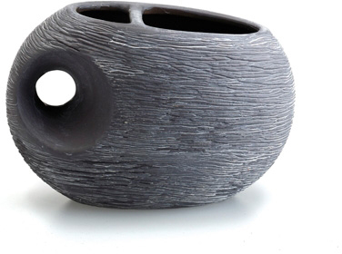 Ποτηροθήκη Κεραμικό Μαύρο Bronze Art Επικαθήμενα DG01-05-03B