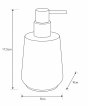 Δοχείο Κρεμοσάπουνου Polyresin Μπεζ MRShome DS-4650L05