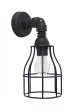 Φωτιστικό επιτοίχιο / απλίκα PP-27AP/FUN-10 90 1/L BLACK Heronia 31-0225