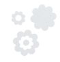 Bathflower 7 pcs white αντιολισθητικό ταπέτο Sealskin 311000210