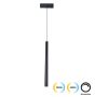 Μονόφωτο Track Μαύρο 7W 2CCT Magnetic Viokef 4244201-N