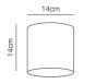SE21-BR-10-SH2 MAGNUM BRONZE Grey Shade Pendant+ HOMELIGHTING 77-8732