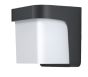 it-Lighting Redwood LED 13W 3CCT Outdoor Wall Lamp Black D:17,5cm 80207410