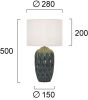Φωτιστικό Επιτραπέζιο Πράσινο Pineapple Viokef 4296101