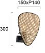 Φωτιστικό Τοίχου Gheisa Viokef 4267900