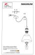 SE21-BR-10-BL3-MS12 MAGNUM FLEX Bronze Metal Pendant Black Metal Shade+ HOMELIGHTING 77-8974