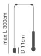 SE21-GM-5-BL1W  ADEPT TUBE GOLD MATT Gold Matt Pendant+ HOMELIGHTING 77-8904