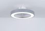 SE LED F50 MARCO GREY FAN 30W SMART WITH CONTROL 50X50X20cm 3000k-6500k 85-265V 2 years warrant HOMELIGHTING 77-50622