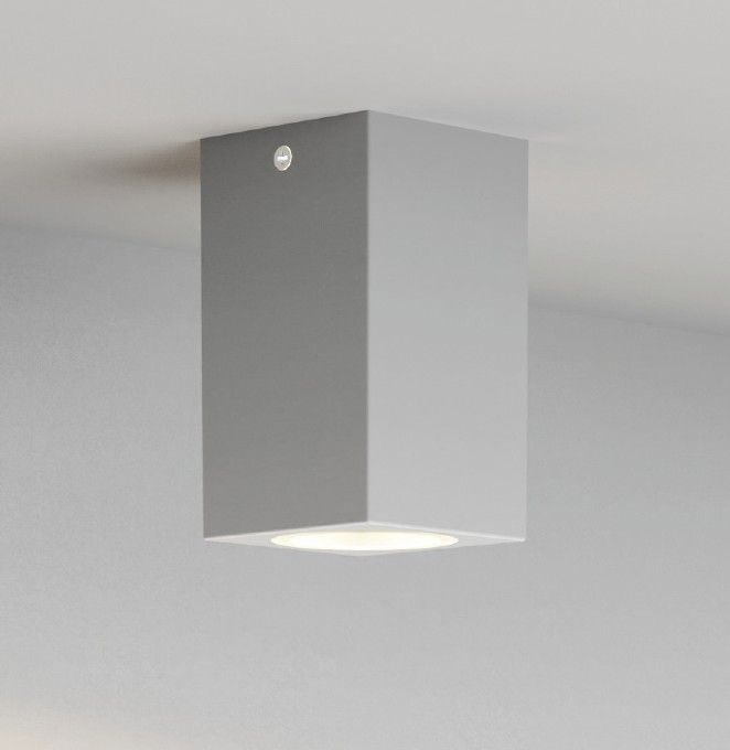 it-Lighting Cowart GU10 Outdoor Ceiling Down Light Grey 80300634