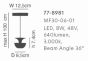 MF30-06-01 MAGNETIC FLEX Lightings Surface Mounted Black 1Γ3 HOMELIGHTING 77-8981