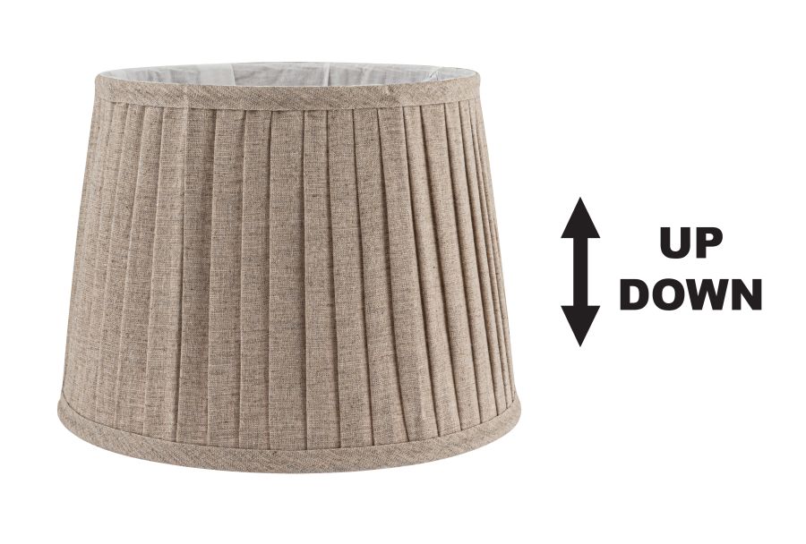 SPI 30 BG-L ΚΑΠΕΛΟ ΛΙΝΟ ΜΠΕΖ ΣΚΟΥΡΟ  E27-E14 (24-30d-22h) UP/DOWN ARlight 02810171