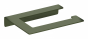 Χαρτοθήκη ανοικτή Dark Grass Bronze Art Shelfy 51FY-D2
