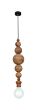 HL-039R-1P MELODY AGED WOOD PENDANT HOMELIGHTING 77-2735