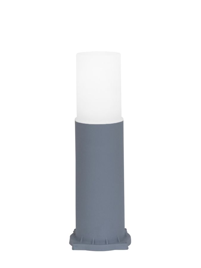 Δαπέδου μοντέρνο κυλινδρικό πλαστικό D-271 GREY H35cm Heronia 32-0121