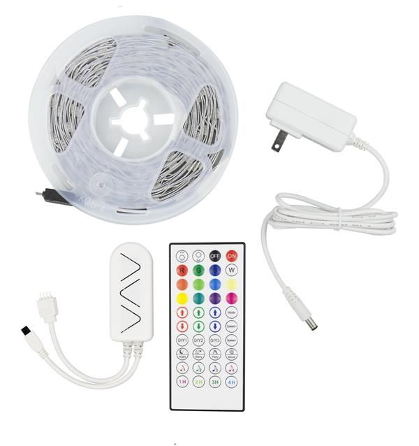 ΤΑΙΝΙΑ LED PIXEL KIT RGB 5 ΜΕΤΡΩΝ 12V + DRIVER + Wifi CONTROLLER ΜΕ ΜΟΥΣΙΚΗ IP20 Eurolamp 145-70045