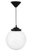 Φωτιστικό Κρεμαστό LP-100K Φ30 1L BLACK Heronia 11-0094