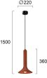 Μονόφωτο Κόκκινο Funnel Viokef 4290301