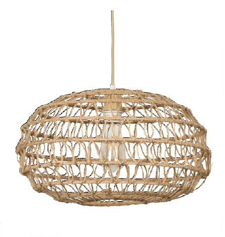 InLight Κρεμαστό Φωτιστικό από σχοινί 1xE27 D:45cm 4041-B