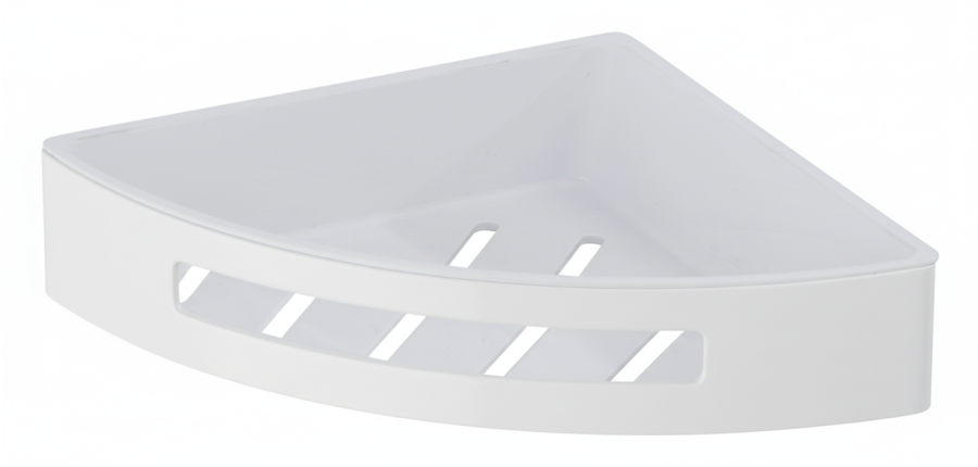 Σπογγοθήκη Γωνιακή Λευκό Bronze Art Σπογγοθήκες 16H6A-AA