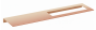 Εταζέρα Μεταλλική Rose Sand Bronze Art Shelfy 72FY-R2