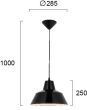 Μονόφωτο Μαύρο Glen Viokef 4105602