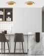 SE LED 80 AMAYA CEILING BRUSHED GOLD HOMELIGHTING 77-8160