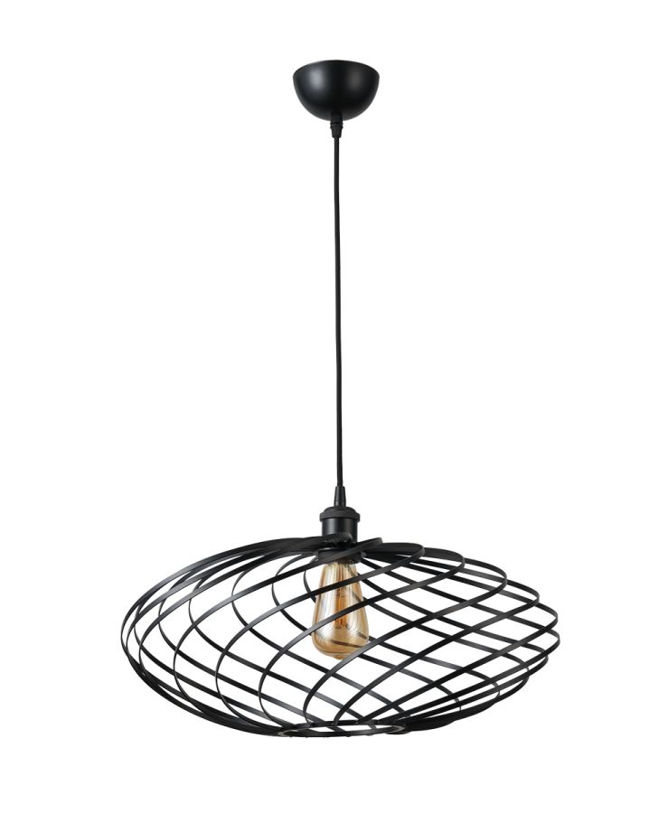 PDC 6109 BK 1/Φ ΜΕΤΑΛΛΙΚΟ ΜΑΥΡΟ ΔΟΡΥΦΟΡΟΣ 1ΧΕ27 ARlight 0114067