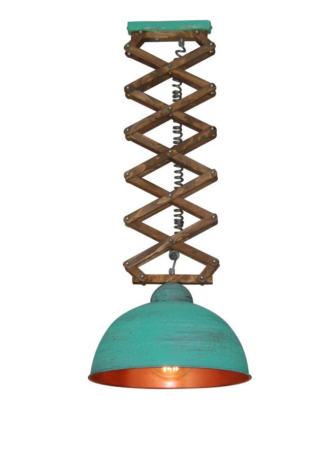 HL-250-38P UP-DOWN RELIEF BROWN CEMENT COPPER HOMELIGHTING 77-3095