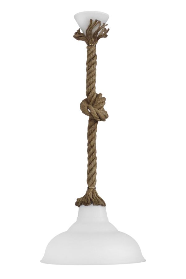 Κρεμαστό φωτιστικό PUBLIC 1L ROPE UT-WH Heronia 31-1172