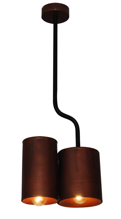 HL-3567-P2 BRODY OLD COPPER & BLACK PENDANT HOMELIGHTING 77-3989