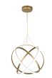 ATOMIC-40 GOLD LED 69W ΦΩΤΙΣΤΙΚΟ LED ΚΡΕΜΑΣΤΟ Heronia 01-0407