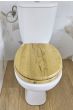 Καπάκι Λεκάνης AMARGURA από MDF Φυσικό 37.6x45.5x5.5cm AWD02181977  AWD02181977