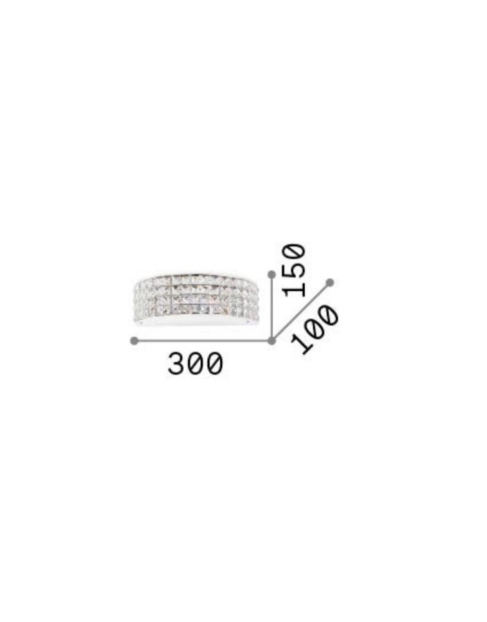 Απλίκα ROMA AP2 Ideal Lux 093086