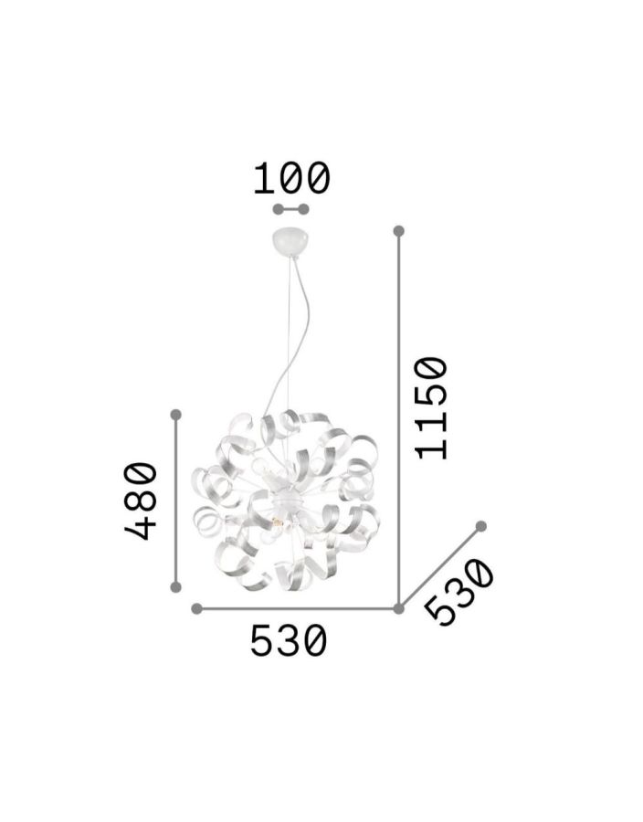 VORTEX SP6 ORO Ideal Lux 101606