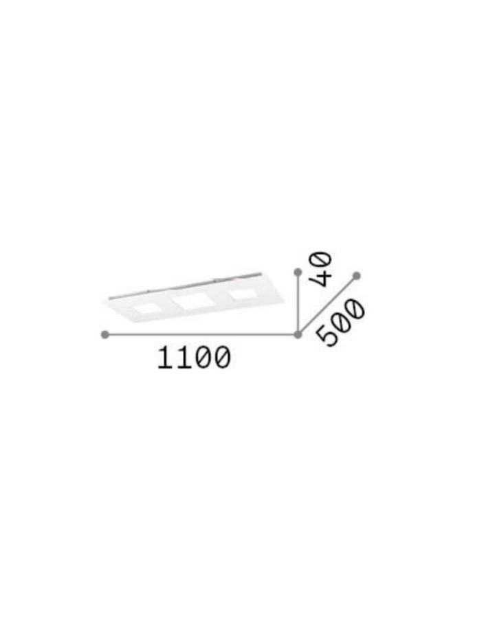 Φωτιστικό Οροφής RELAX PL D110 Ideal Lux 255941