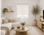 Double Ρόλερ Ρυθμιζόμενης Σκίασης 80x230cm Μπεζ MRShome DRD-BG080230