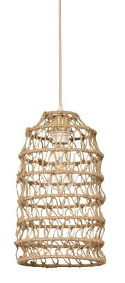 InLight Κρεμαστό Φωτιστικό από σχοινί 1xE27 D:20cm 4048-C