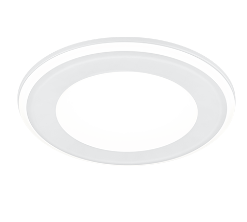 Φωτιστικό Σποτ Λευκό Ματ Χωνευτό 14xH3cm LED 10w 3000K 1040lm Trio Lighting Aura 652410131