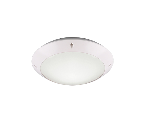 Πλαφονιέρα Οροφής 26xH8cm Εξ.Χώρου IP54  E27 Λευκή Trio Lighting Camaro R60501031