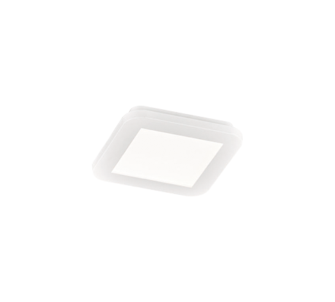 Πλαφονιέρα Οροφής IP44 Λευκό 17xH3cm LED 9w 3000K 1000lm Switch Dimmer Trio Lighting Camillus R62931001