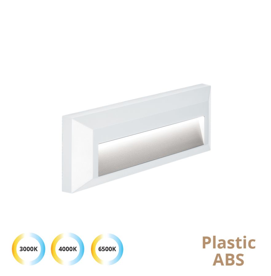Απλίκα Led L:230 Λευκή Leros Plus Viokef 4138101