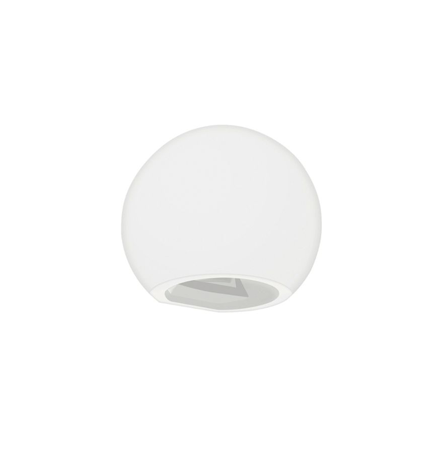 Φωτιστικό Τοίχου Λευκό Sarra Viokef 4290200