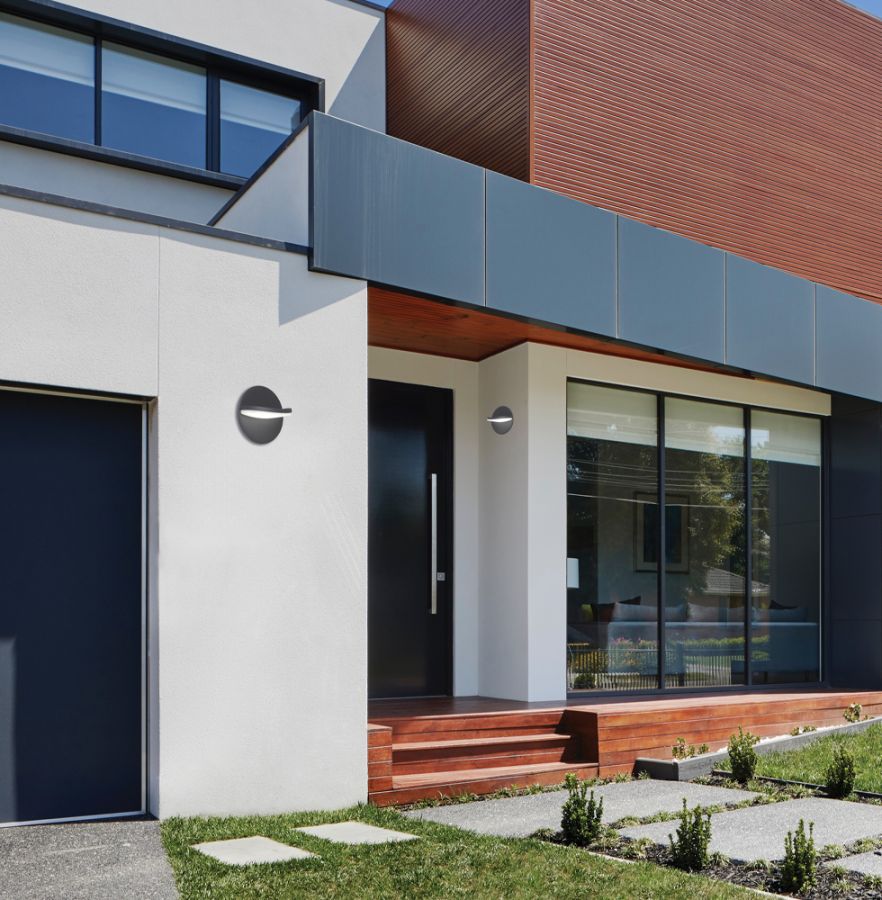 Φωτιστικό Τοίχου Ανθρακί Letty Viokef 4309400