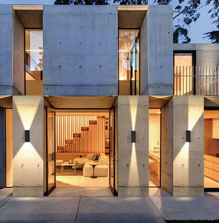 Φωτιστικό Τοίχου Aνθρακί Azores Viokef 4310001