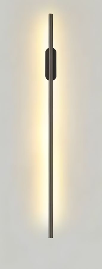 SE LED 80 GINNA BLACK WALL LAMP 12W  3CCT WITH MEMORY 2YEARS WARRANTY Δ1 HOMELIGHTING 77-50484