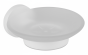 Σαπουνοθήκη Γυαλί Λευκό Bronze Art Loft-500 1050-AA