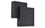 Απλίκα Up-Down IP44 Led 14,8w 850lm 3000Κ 195x64xY195mm Matt Black Χυτό Αλουμίνιο Lutec Rialto 5287901012